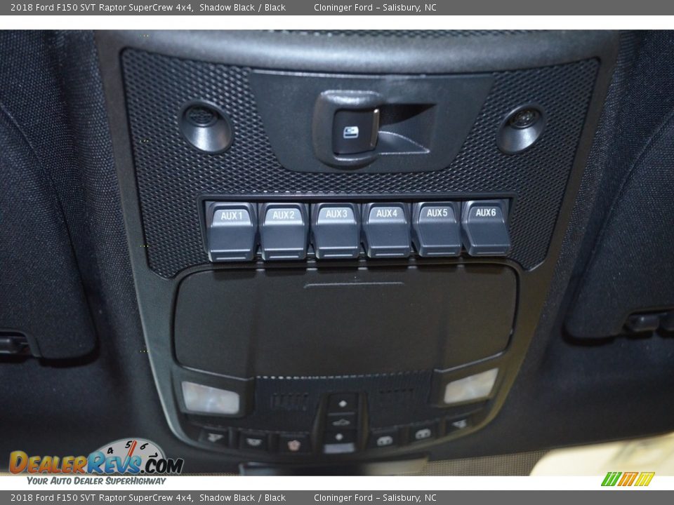 2018 Ford F150 SVT Raptor SuperCrew 4x4 Shadow Black / Black Photo #23