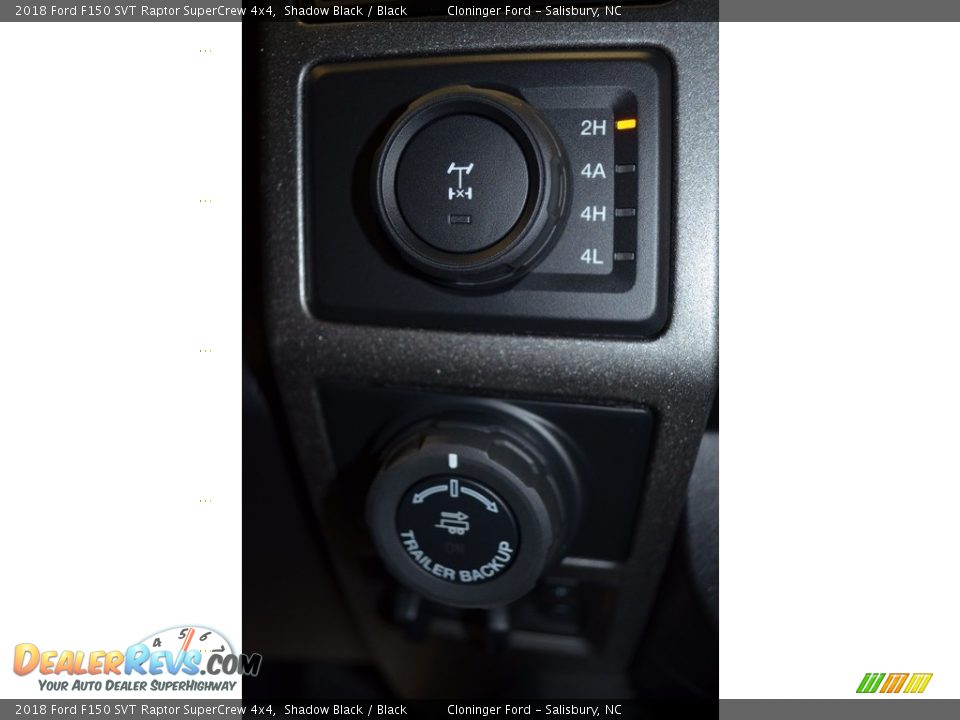 2018 Ford F150 SVT Raptor SuperCrew 4x4 Shadow Black / Black Photo #25