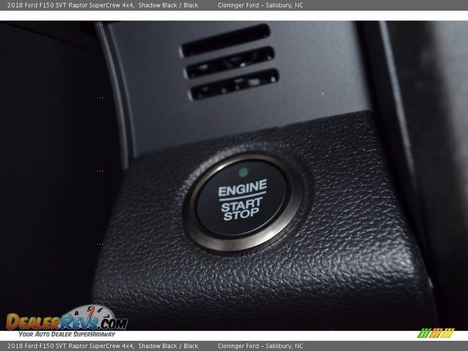 2018 Ford F150 SVT Raptor SuperCrew 4x4 Shadow Black / Black Photo #26