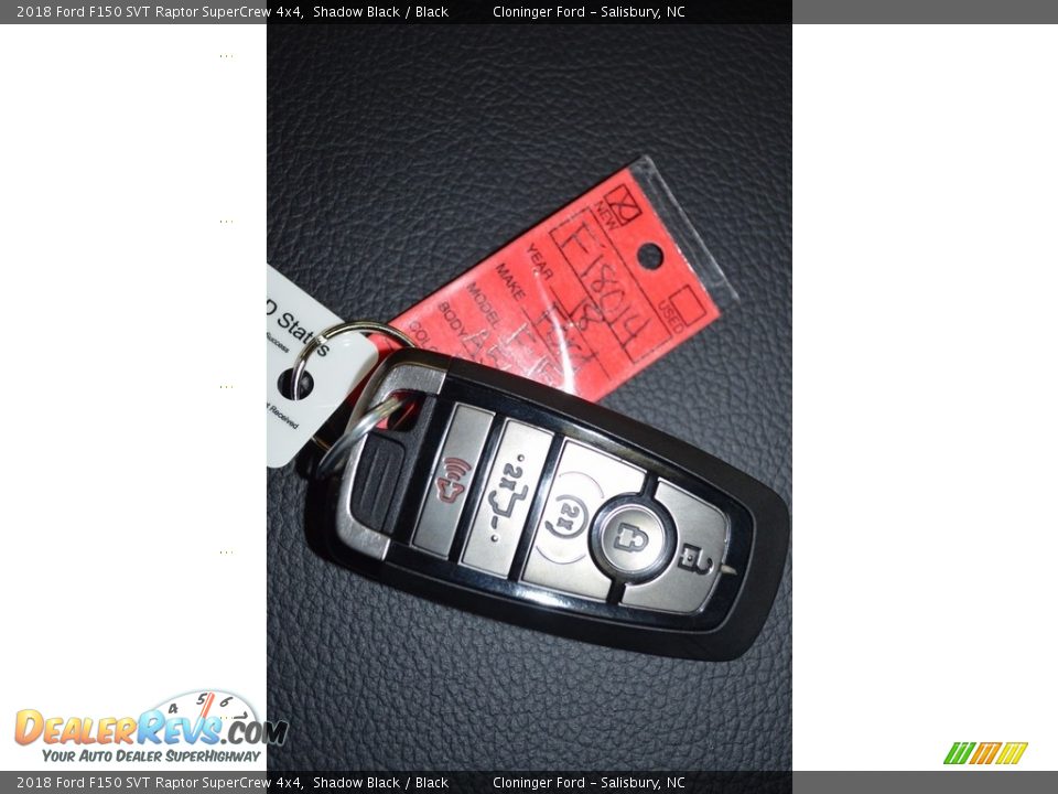 2018 Ford F150 SVT Raptor SuperCrew 4x4 Shadow Black / Black Photo #27
