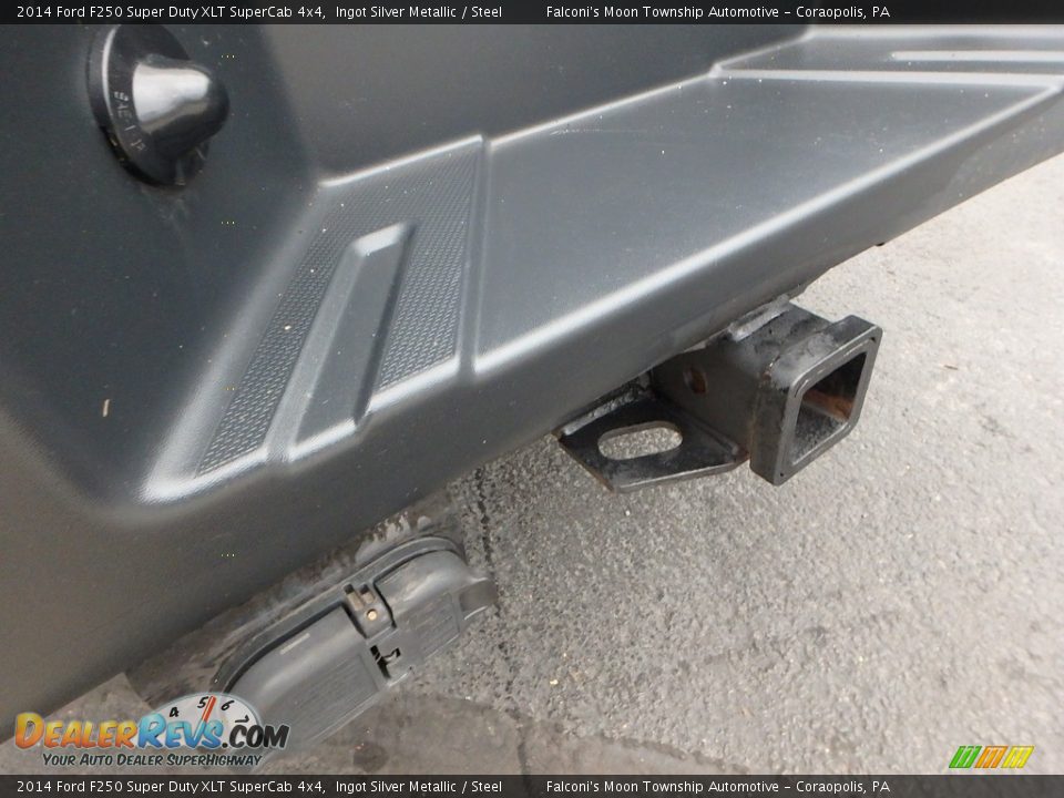 2014 Ford F250 Super Duty XLT SuperCab 4x4 Ingot Silver Metallic / Steel Photo #4