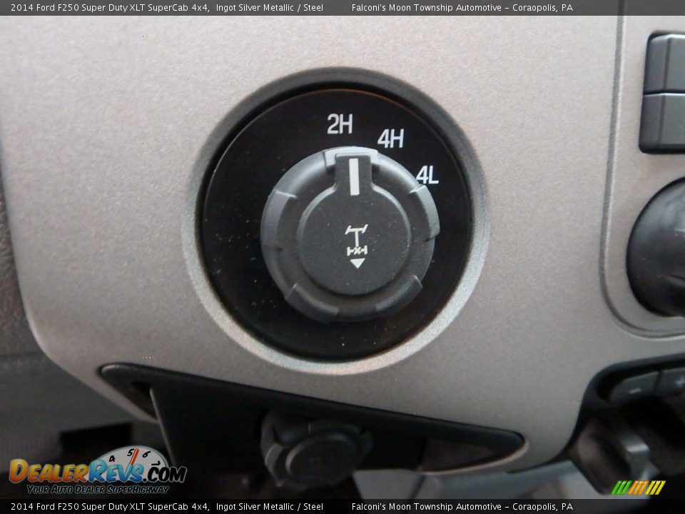 2014 Ford F250 Super Duty XLT SuperCab 4x4 Ingot Silver Metallic / Steel Photo #21