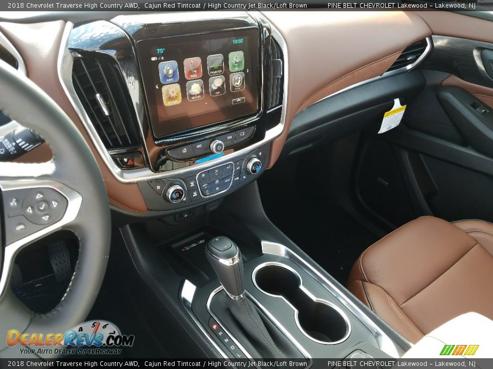 2018 Chevrolet Traverse High Country AWD Cajun Red Tintcoat / High Country Jet Black/Loft Brown Photo #10