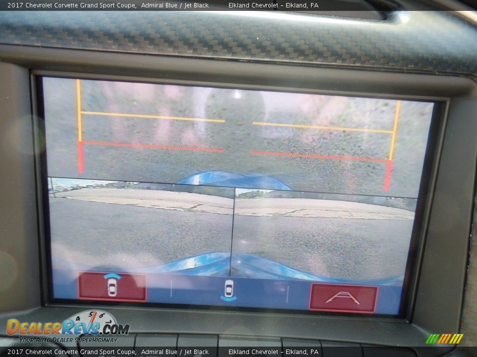 2017 Chevrolet Corvette Grand Sport Coupe Admiral Blue / Jet Black Photo #30