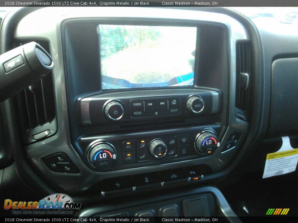 2018 Chevrolet Silverado 1500 LTZ Crew Cab 4x4 Graphite Metallic / Jet Black Photo #7
