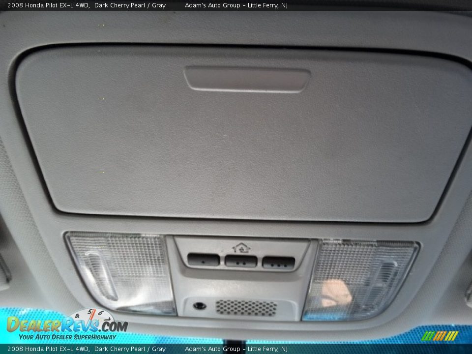 2008 Honda Pilot EX-L 4WD Dark Cherry Pearl / Gray Photo #19