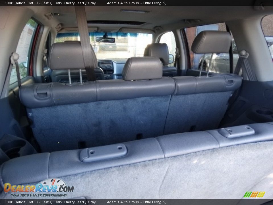 2008 Honda Pilot EX-L 4WD Dark Cherry Pearl / Gray Photo #24