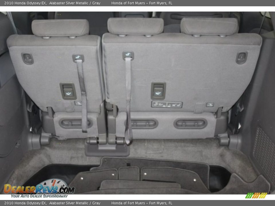 2010 Honda Odyssey EX Alabaster Silver Metallic / Gray Photo #23
