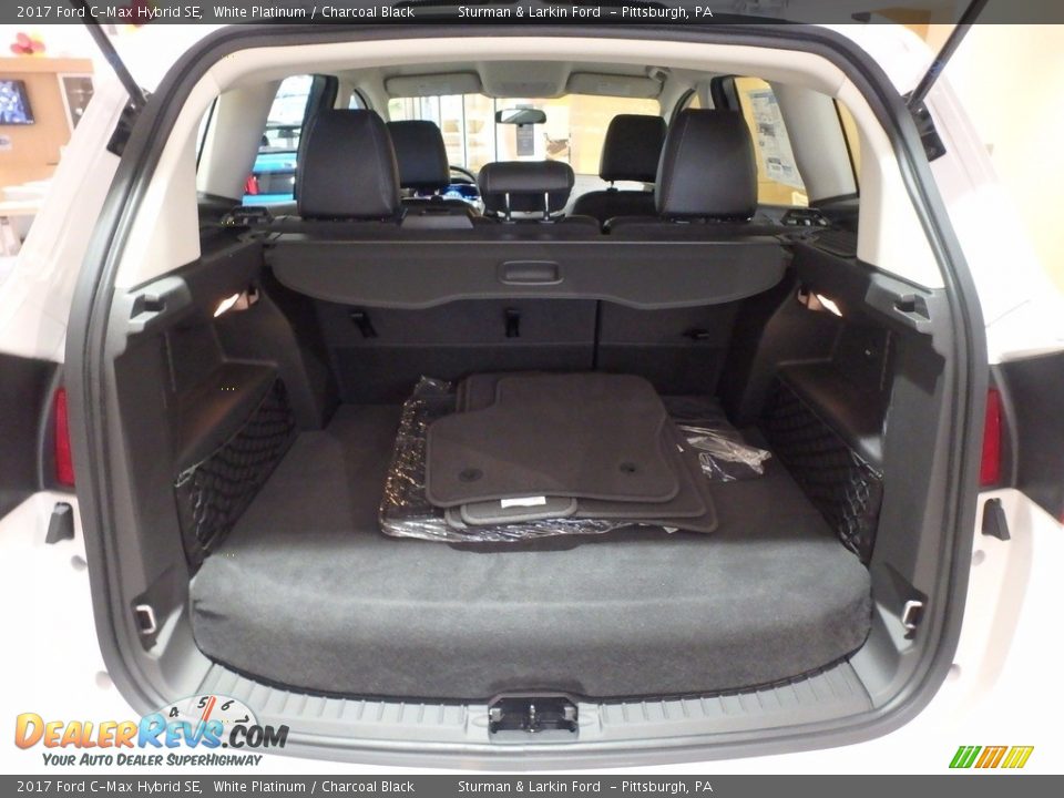 2017 Ford C-Max Hybrid SE White Platinum / Charcoal Black Photo #3