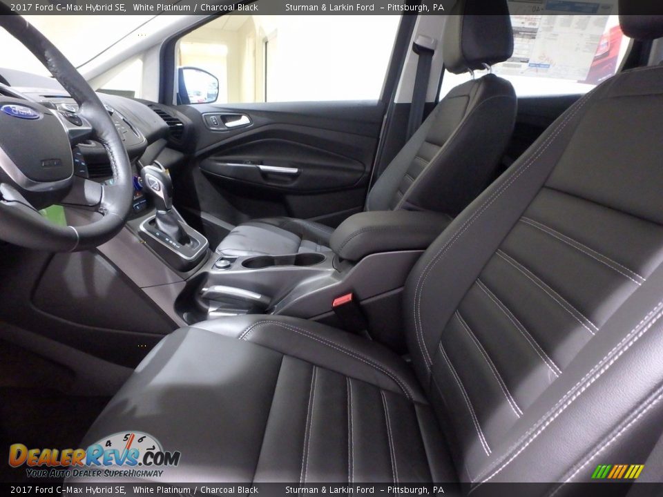 2017 Ford C-Max Hybrid SE White Platinum / Charcoal Black Photo #8