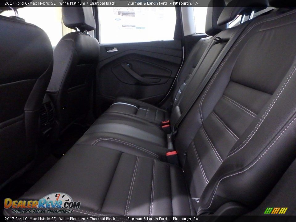 2017 Ford C-Max Hybrid SE White Platinum / Charcoal Black Photo #9