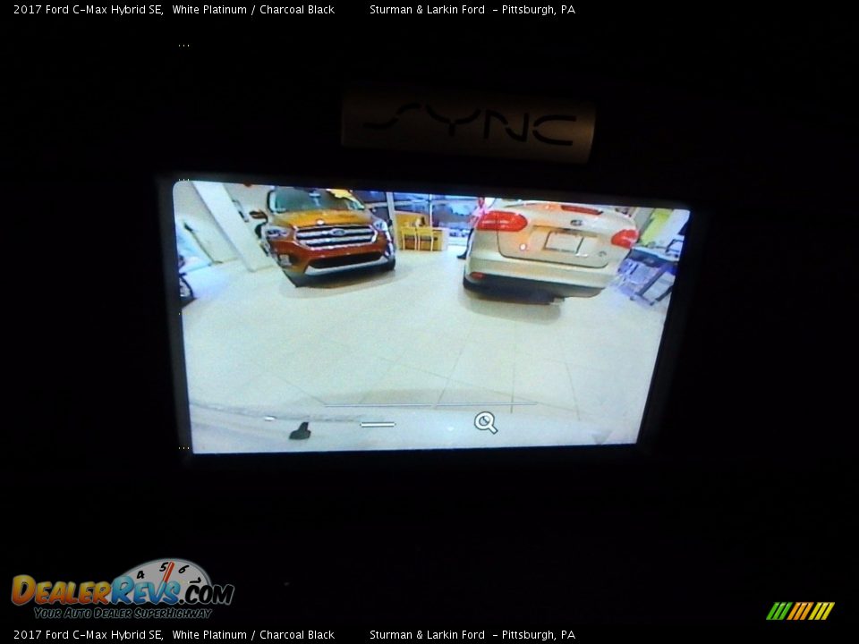 2017 Ford C-Max Hybrid SE White Platinum / Charcoal Black Photo #14