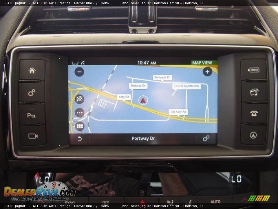 2018 Jaguar F-PACE 20d AWD Prestige Narvik Black / Ebony Photo #20