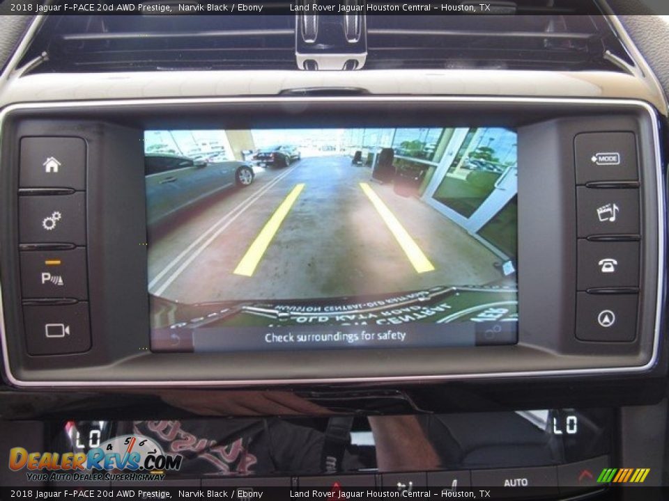 2018 Jaguar F-PACE 20d AWD Prestige Narvik Black / Ebony Photo #21