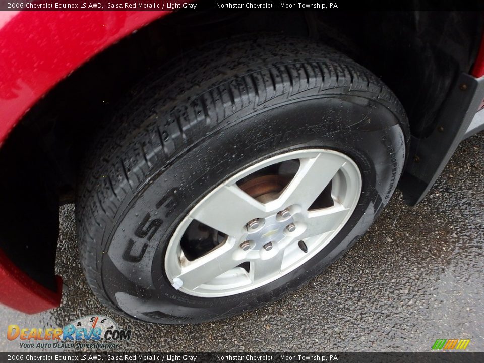 2006 Chevrolet Equinox LS AWD Salsa Red Metallic / Light Gray Photo #7
