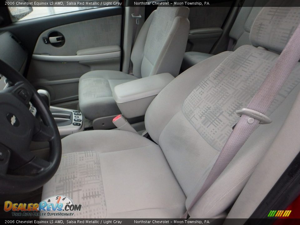 2006 Chevrolet Equinox LS AWD Salsa Red Metallic / Light Gray Photo #8