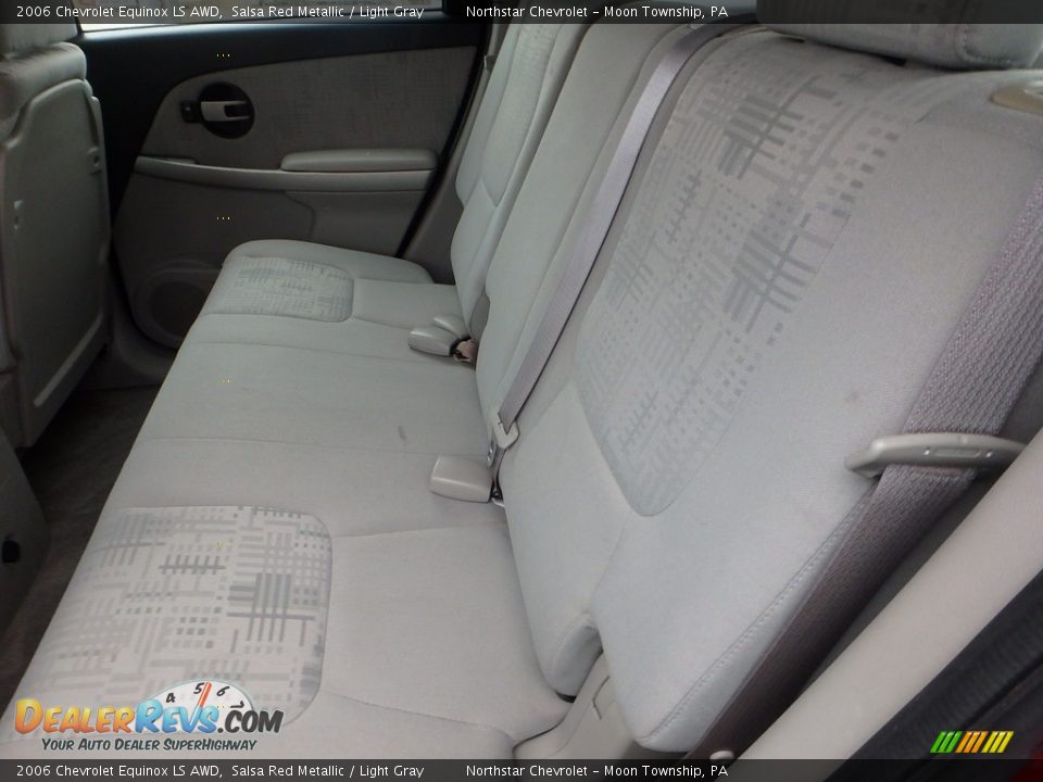 2006 Chevrolet Equinox LS AWD Salsa Red Metallic / Light Gray Photo #9
