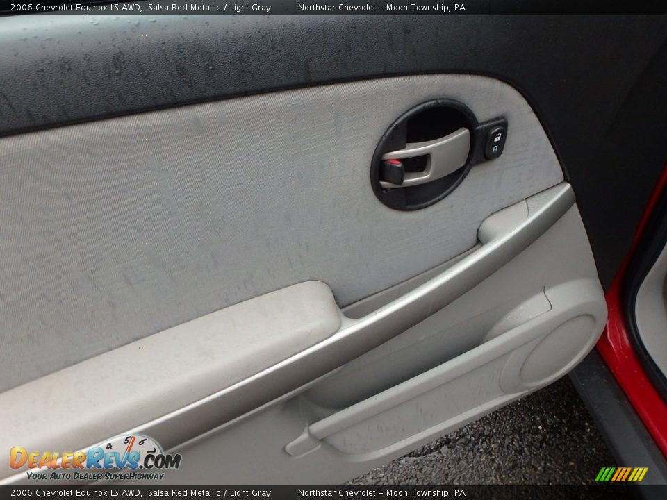2006 Chevrolet Equinox LS AWD Salsa Red Metallic / Light Gray Photo #11
