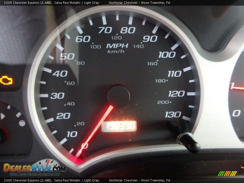 2006 Chevrolet Equinox LS AWD Salsa Red Metallic / Light Gray Photo #15