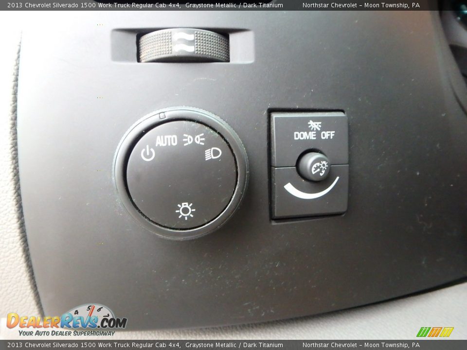 2013 Chevrolet Silverado 1500 Work Truck Regular Cab 4x4 Graystone Metallic / Dark Titanium Photo #27
