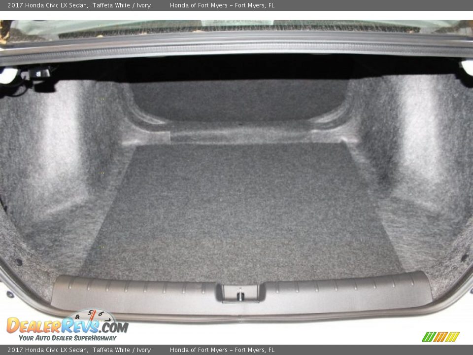 2017 Honda Civic LX Sedan Taffeta White / Ivory Photo #21