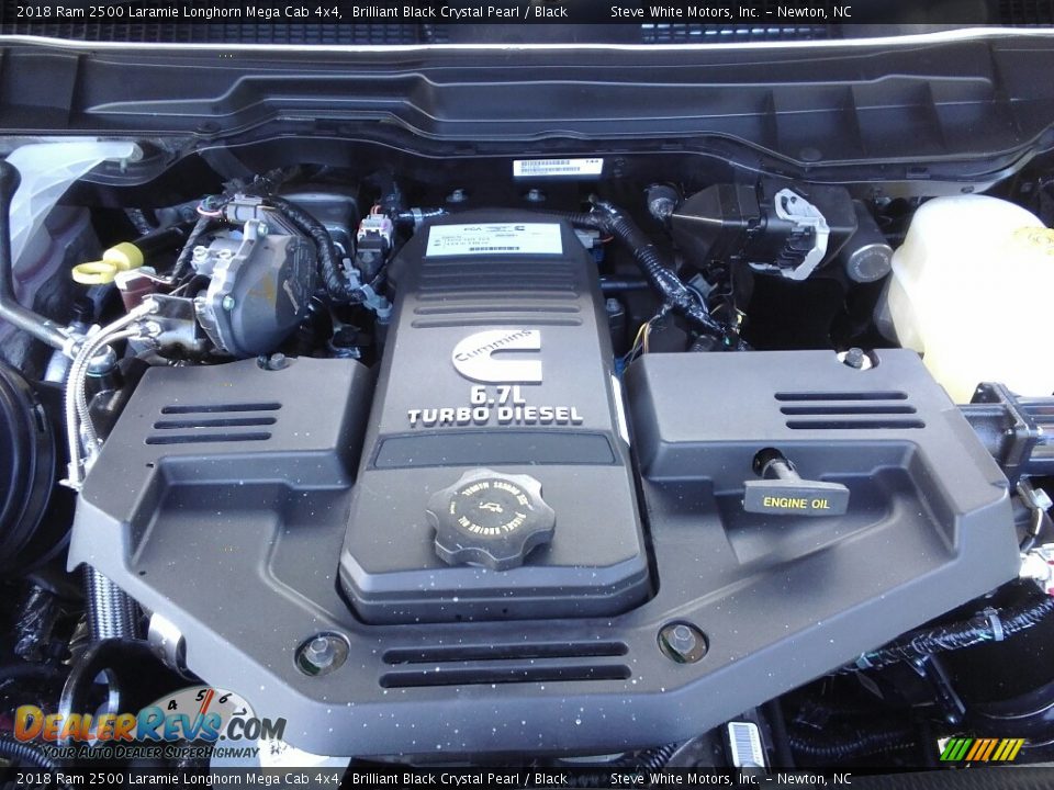 2018 Ram 2500 Laramie Longhorn Mega Cab 4x4 6.7 Liter OHV 24-Valve Cummins Turbo-Diesel Inline 6 Cylinder Engine Photo #35
