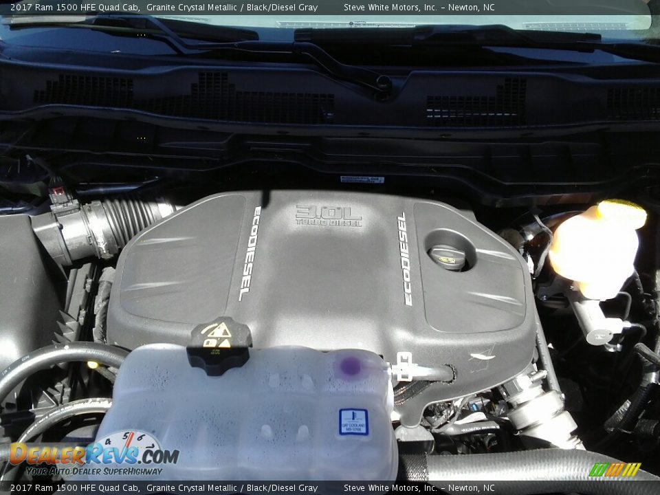 2017 Ram 1500 HFE Quad Cab 3.0 Liter DOHC 24-Valve EcoDiesel V6 Engine Photo #26