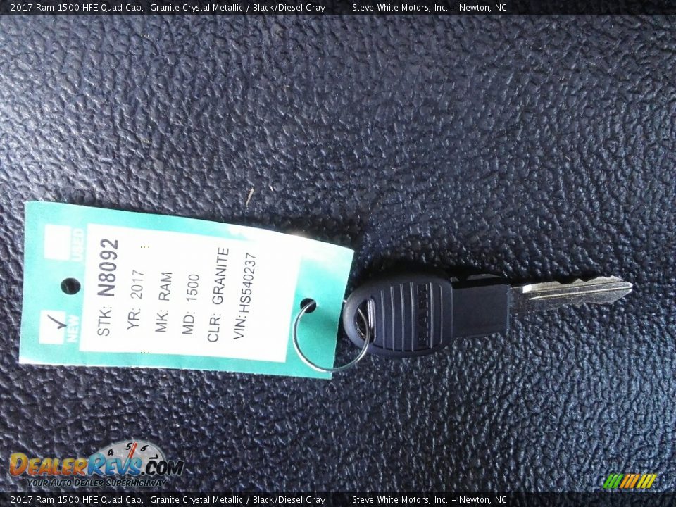 Keys of 2017 Ram 1500 HFE Quad Cab Photo #27