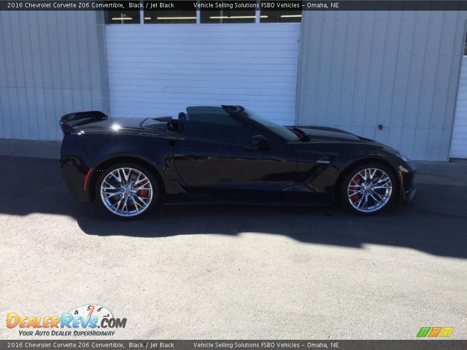 2016 Chevrolet Corvette Z06 Convertible Black / Jet Black Photo #1