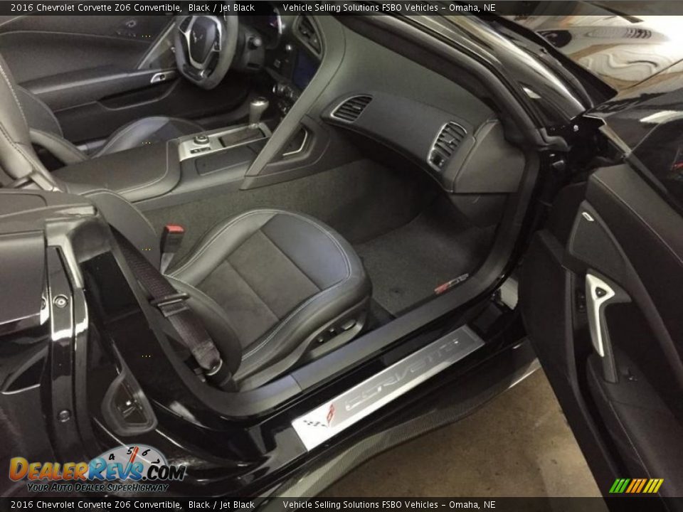 2016 Chevrolet Corvette Z06 Convertible Black / Jet Black Photo #5