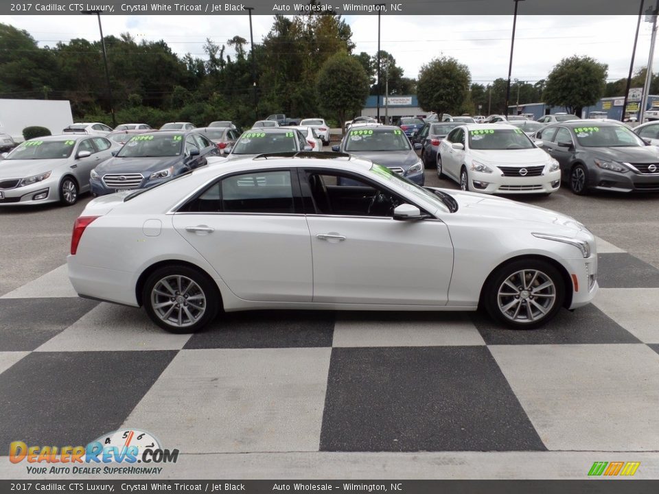Crystal White Tricoat 2017 Cadillac CTS Luxury Photo #3