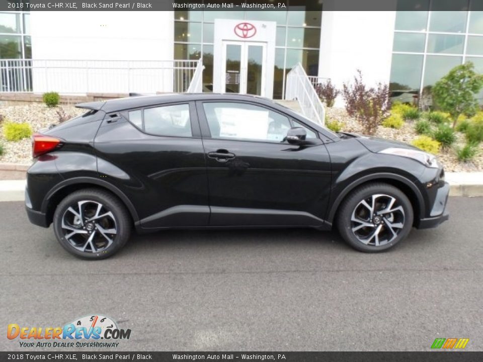2018 Toyota C-HR XLE Black Sand Pearl / Black Photo #2