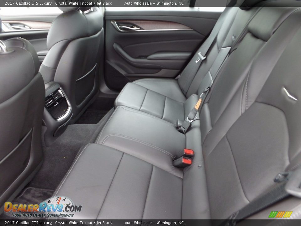 Rear Seat of 2017 Cadillac CTS Luxury Photo #12