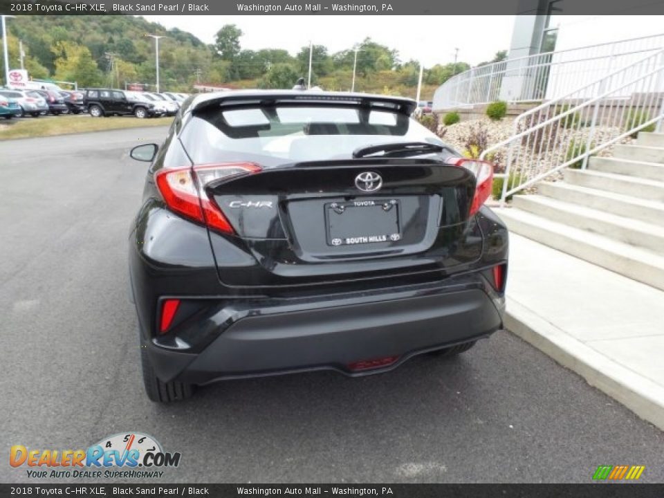 2018 Toyota C-HR XLE Black Sand Pearl / Black Photo #7