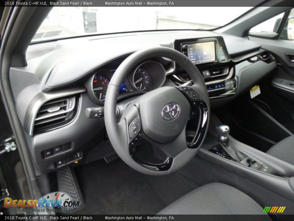 2018 Toyota C-HR XLE Black Sand Pearl / Black Photo #8