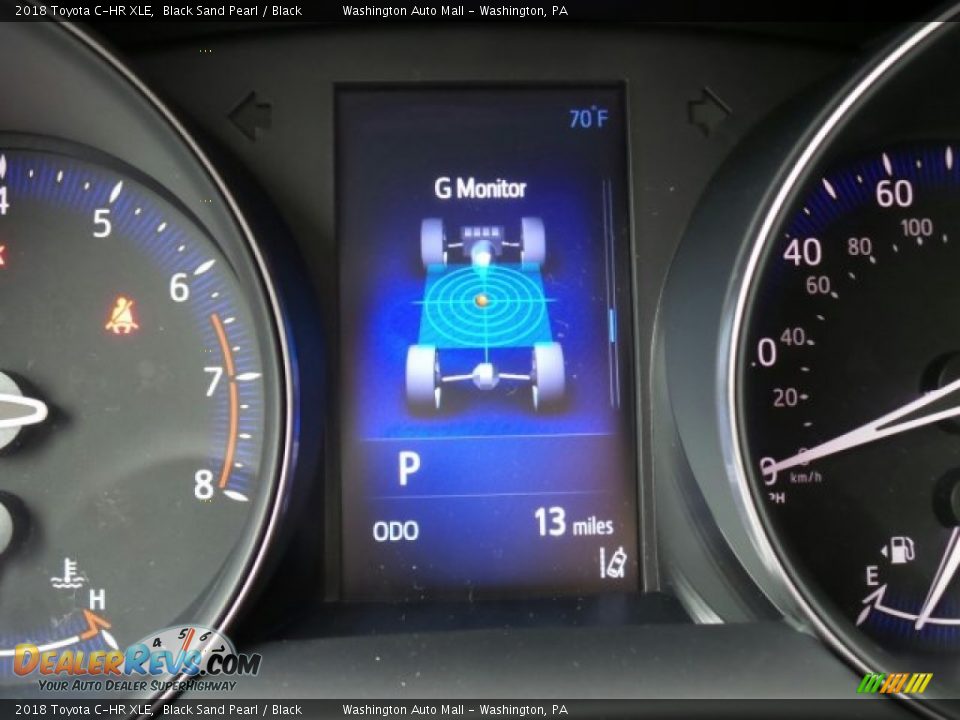 2018 Toyota C-HR XLE Black Sand Pearl / Black Photo #16