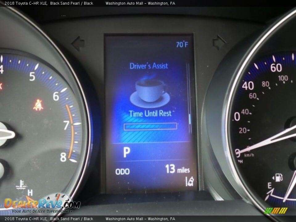 2018 Toyota C-HR XLE Black Sand Pearl / Black Photo #17