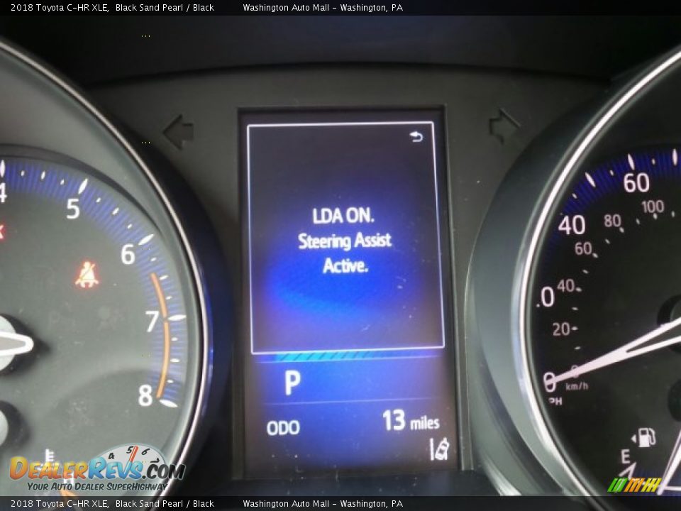 2018 Toyota C-HR XLE Black Sand Pearl / Black Photo #19