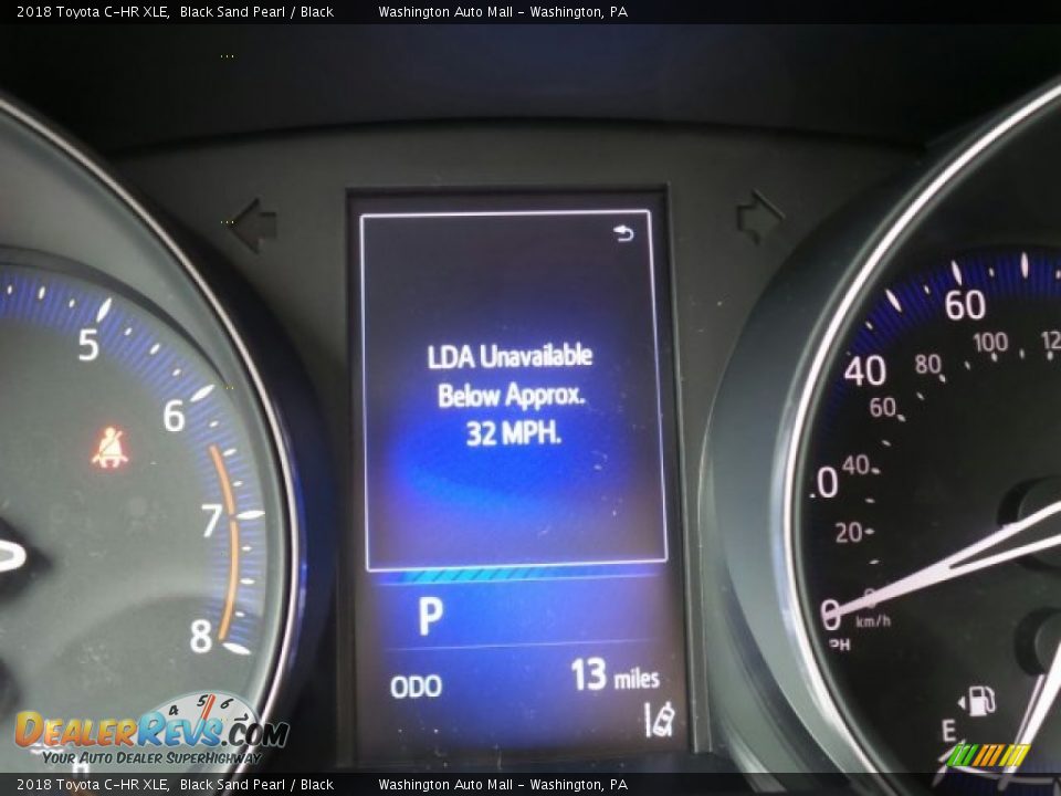 2018 Toyota C-HR XLE Black Sand Pearl / Black Photo #20