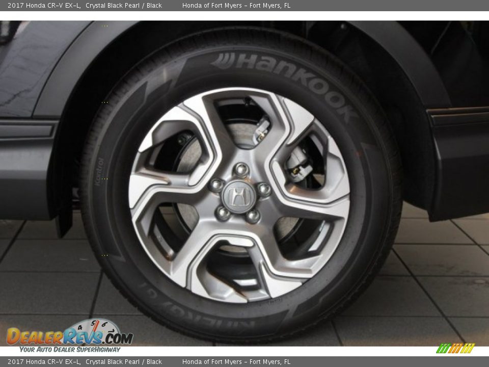 2017 Honda CR-V EX-L Crystal Black Pearl / Black Photo #7