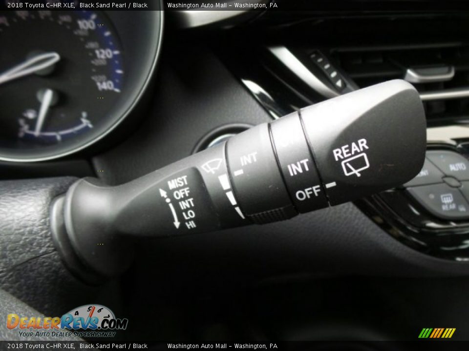 2018 Toyota C-HR XLE Black Sand Pearl / Black Photo #26