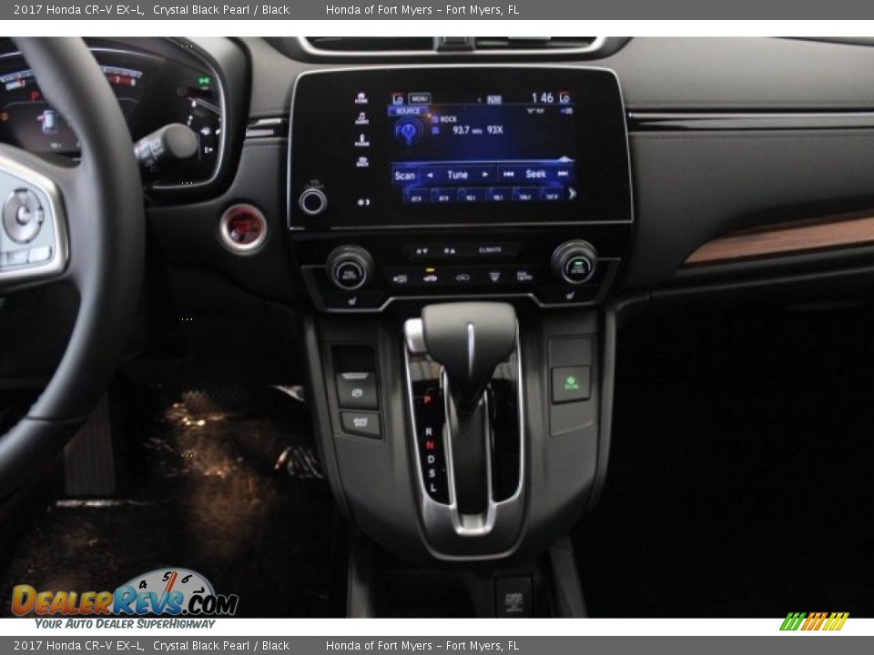 2017 Honda CR-V EX-L Crystal Black Pearl / Black Photo #16