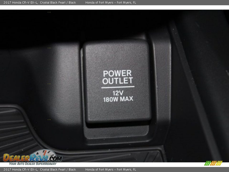 2017 Honda CR-V EX-L Crystal Black Pearl / Black Photo #22