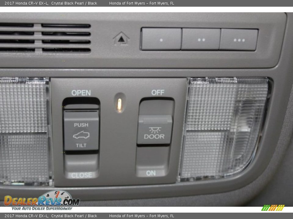 2017 Honda CR-V EX-L Crystal Black Pearl / Black Photo #25