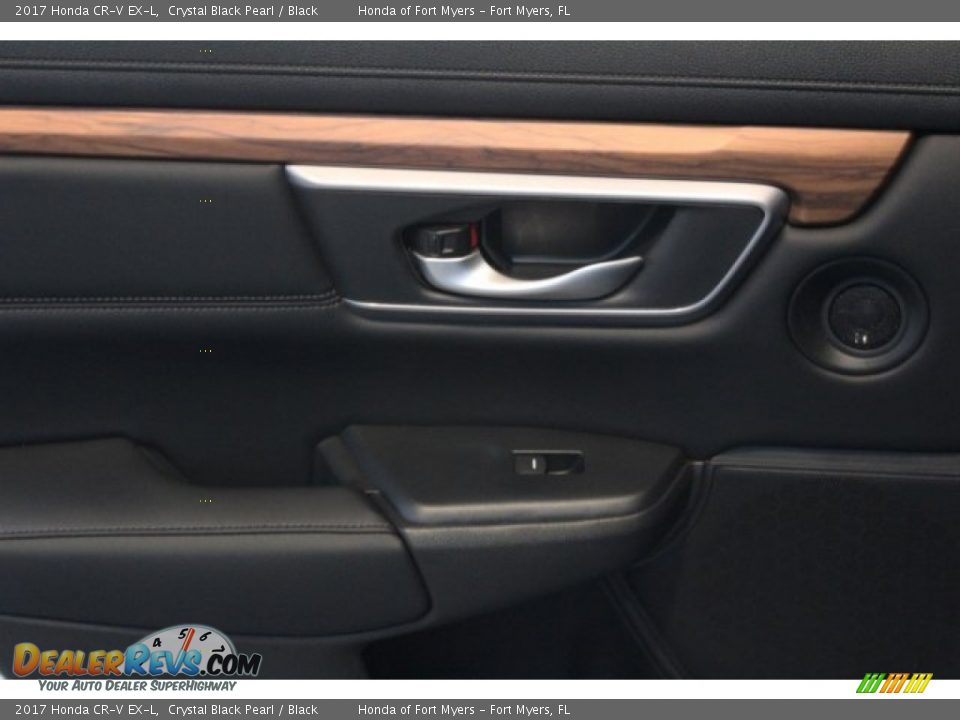 2017 Honda CR-V EX-L Crystal Black Pearl / Black Photo #28