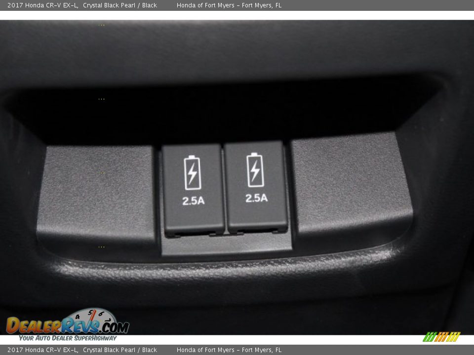 2017 Honda CR-V EX-L Crystal Black Pearl / Black Photo #30