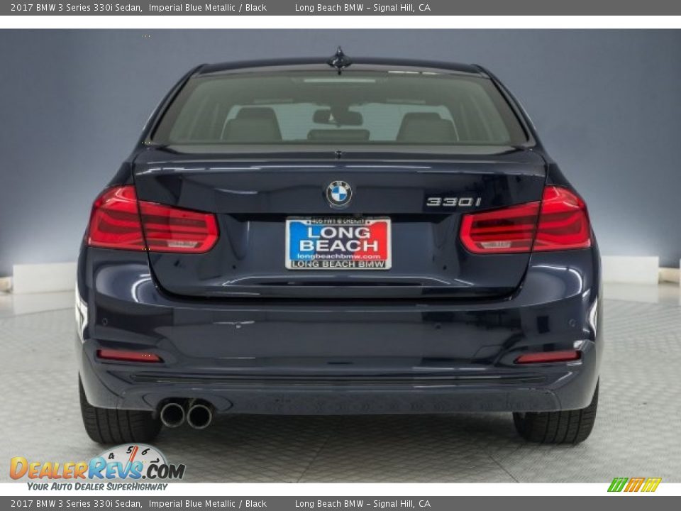2017 BMW 3 Series 330i Sedan Imperial Blue Metallic / Black Photo #3