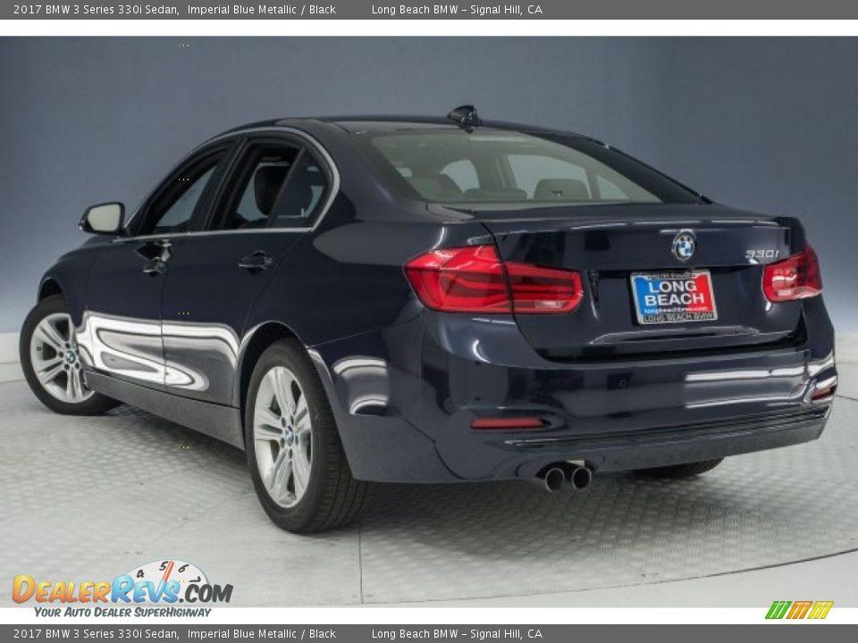 2017 BMW 3 Series 330i Sedan Imperial Blue Metallic / Black Photo #10