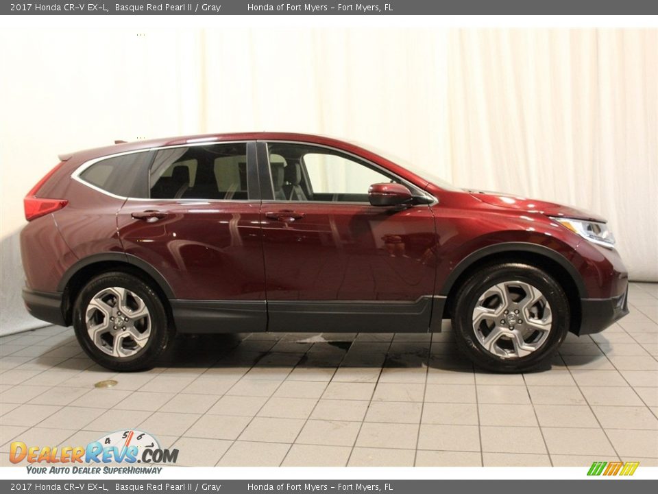 2017 Honda CR-V EX-L Basque Red Pearl II / Gray Photo #2