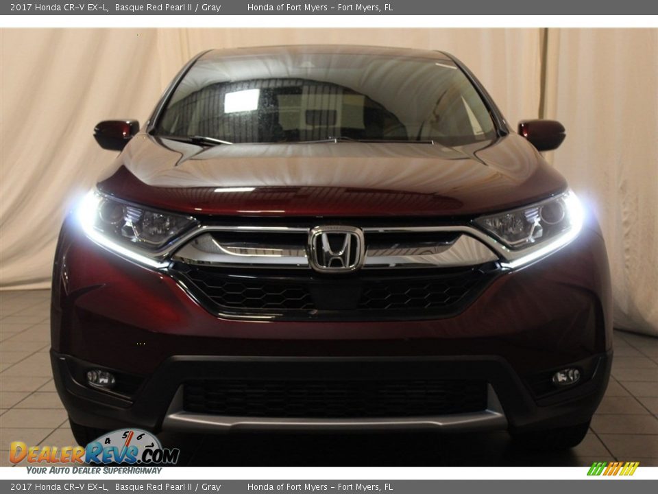2017 Honda CR-V EX-L Basque Red Pearl II / Gray Photo #3